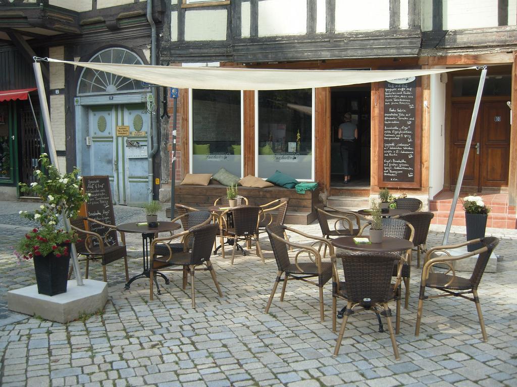 Ferienwohnungen Marktstrasse 15 Quedlinburg Exterior foto