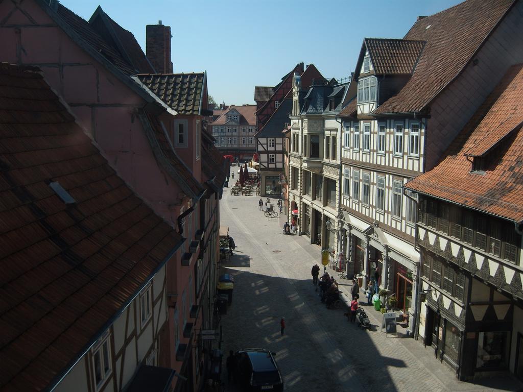 Ferienwohnungen Marktstrasse 15 Quedlinburg Exterior foto