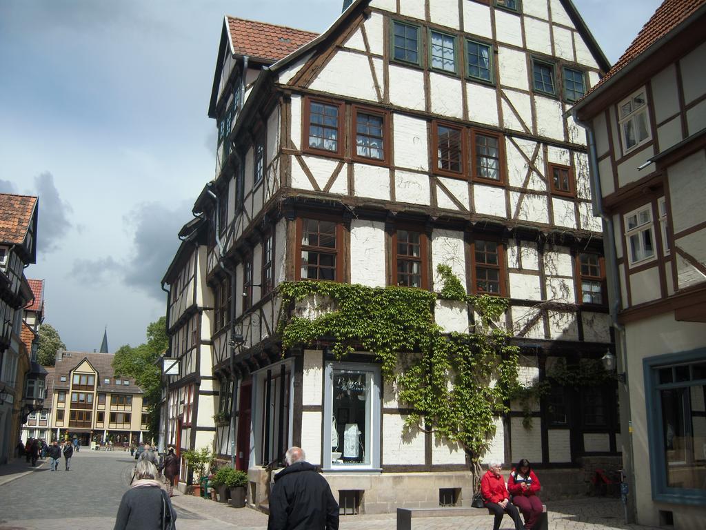 Ferienwohnungen Marktstrasse 15 Quedlinburg Exterior foto