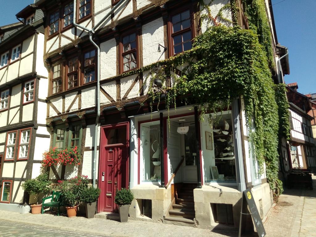 Ferienwohnungen Marktstrasse 15 Quedlinburg Exterior foto